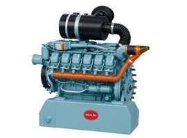 Двигатель MAN D2840LE21