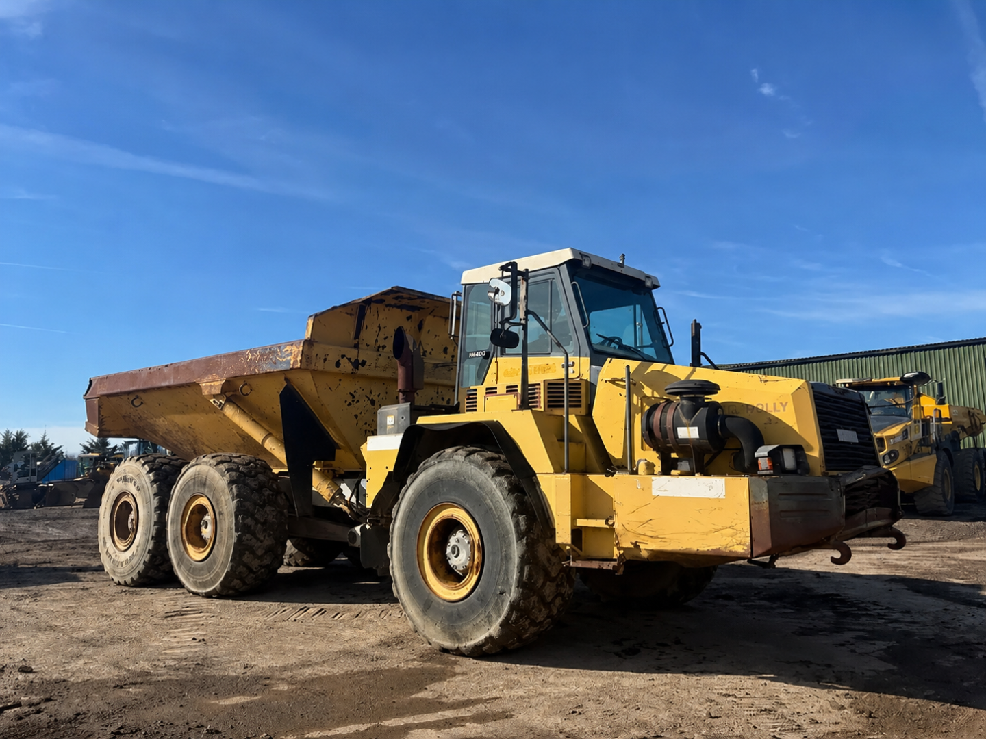 Восстановленный самосвал Komatsu HM400