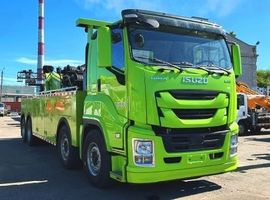 Тяжёлый эвакуатор без поворотного крана CHENG LI на шасси ISUZU 8x4