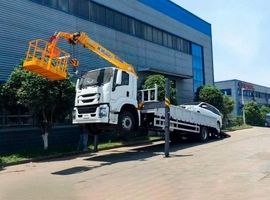 Эвакуатор с КМУ XCMG SQS200-5 на шасси ISUZU 6x4