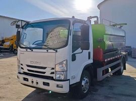 Каналопромывочная машина (илосос с размывом) на шасси ISUZU 4x2