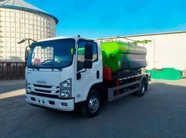 Каналопромывочная машина (илосос с размывом) на шасси ISUZU 4x2