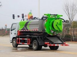 Каналопромывочная машина (илосос с размывом) на шасси ISUZU 4x2