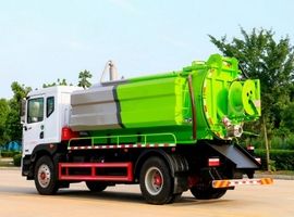 Каналопромывочная машина (илосос с размывом) на шасси ISUZU 4x2