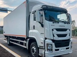 Изотермический фургон на шасси ISUZU 4x2, 30 м³