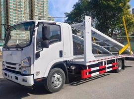 Автовоз на 2 автомобиля на шасси ISUZU 4x2