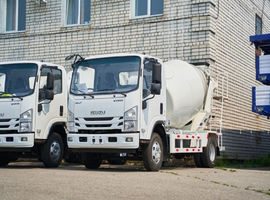 Автобетоносмеситель ISUZU 4×2, 101 кВт, 3 м³