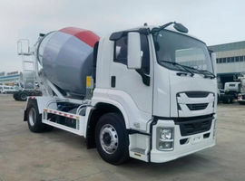 Автобетоносмеситель ISUZU 4×2, 151 кВт, 5 м³, высота загрузки 3300 мм
