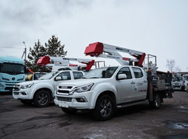 Автовышка ISUZU 4×2, 13,5 м, АКПП