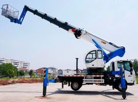 Автовышка ISUZU 4×2 WANBANG GKS28, 28 м, 1000 В