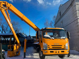 Мостовая автовышка ISUZU 4×2 WANBANG, 28 м
