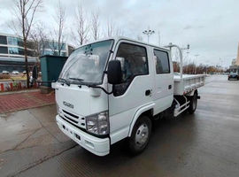 Бортовой грузовик ISUZU 4×4 с КМУ XCMG SQ2SK2Q, 2,1 т, 7,73 м, двойная кабина