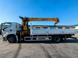 Бортовой грузовик ISUZU 4×2 с КМУ XCMG SQS250-5, 10 т