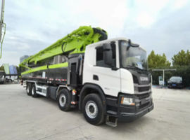Автобетононасос Zoomlion 62X-6RZ на шасси Scania P450 8×4, 62 м